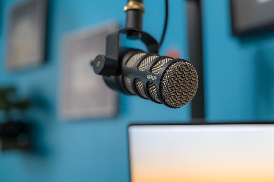 recording booth for business podcast
