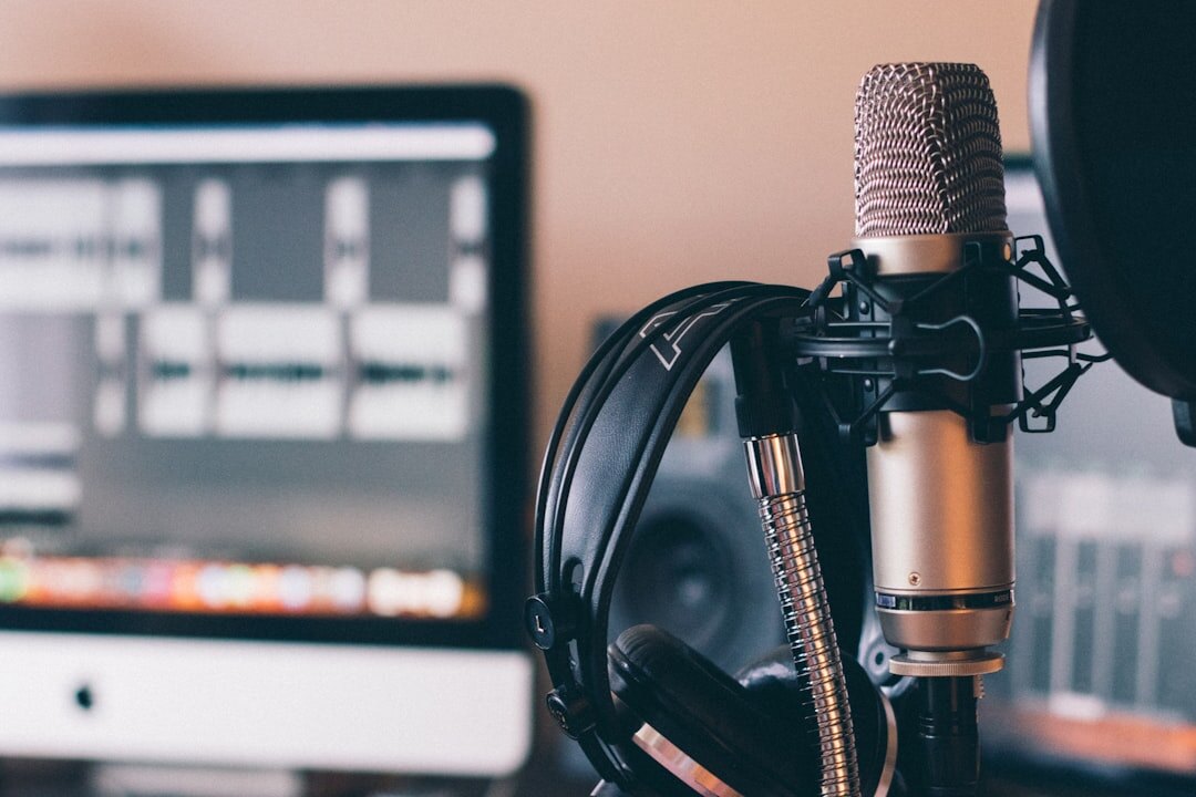 corporate podcast recording